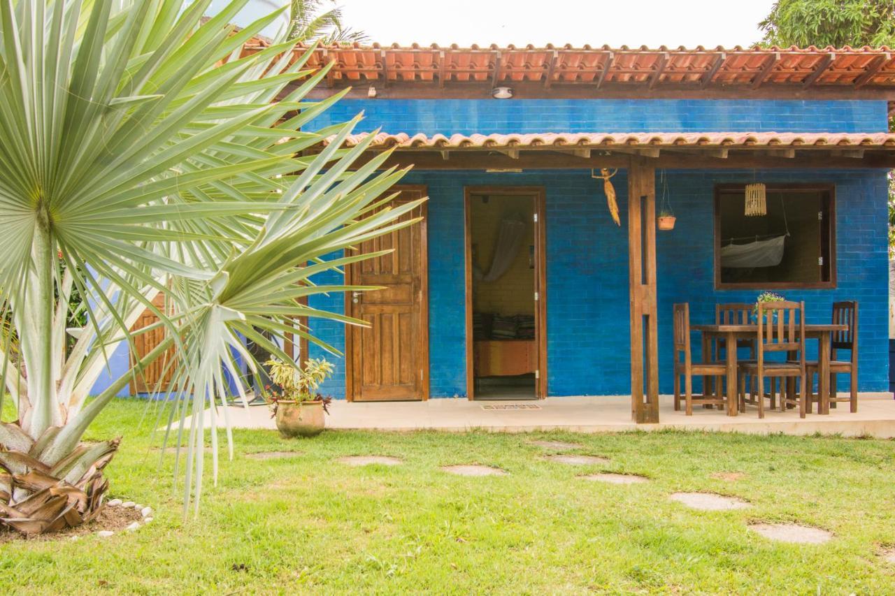 Paraiso Azul Com Vistas Maravilhosas Cumuruxatiba Buitenkant foto