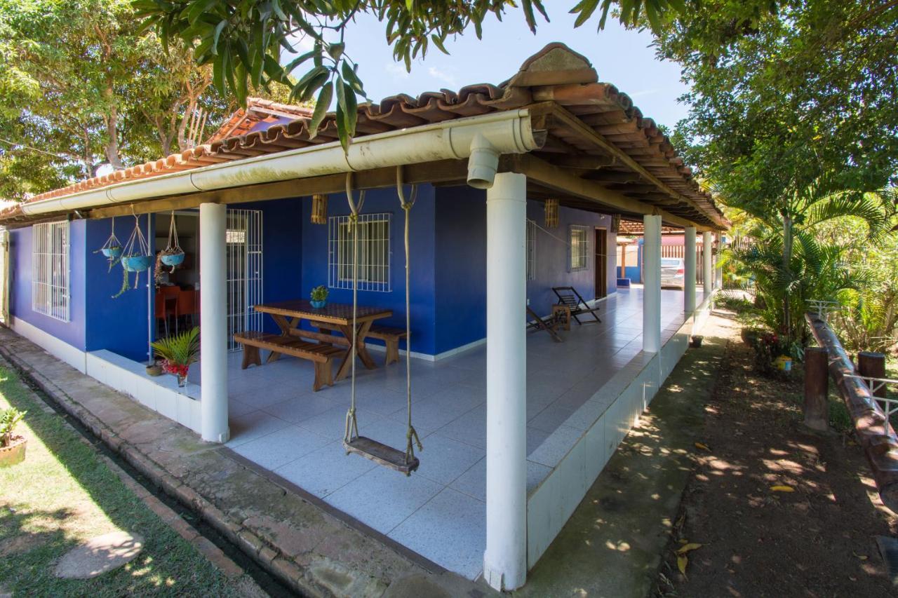 Paraiso Azul Com Vistas Maravilhosas Cumuruxatiba Buitenkant foto