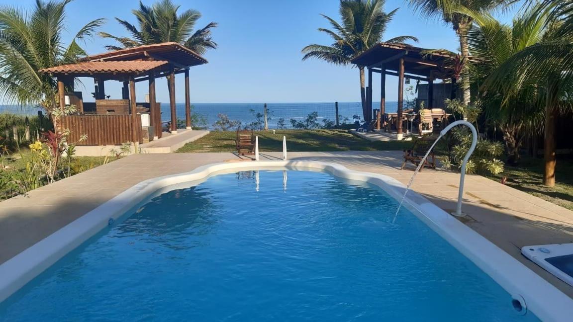 Paraiso Azul Com Vistas Maravilhosas Cumuruxatiba Buitenkant foto