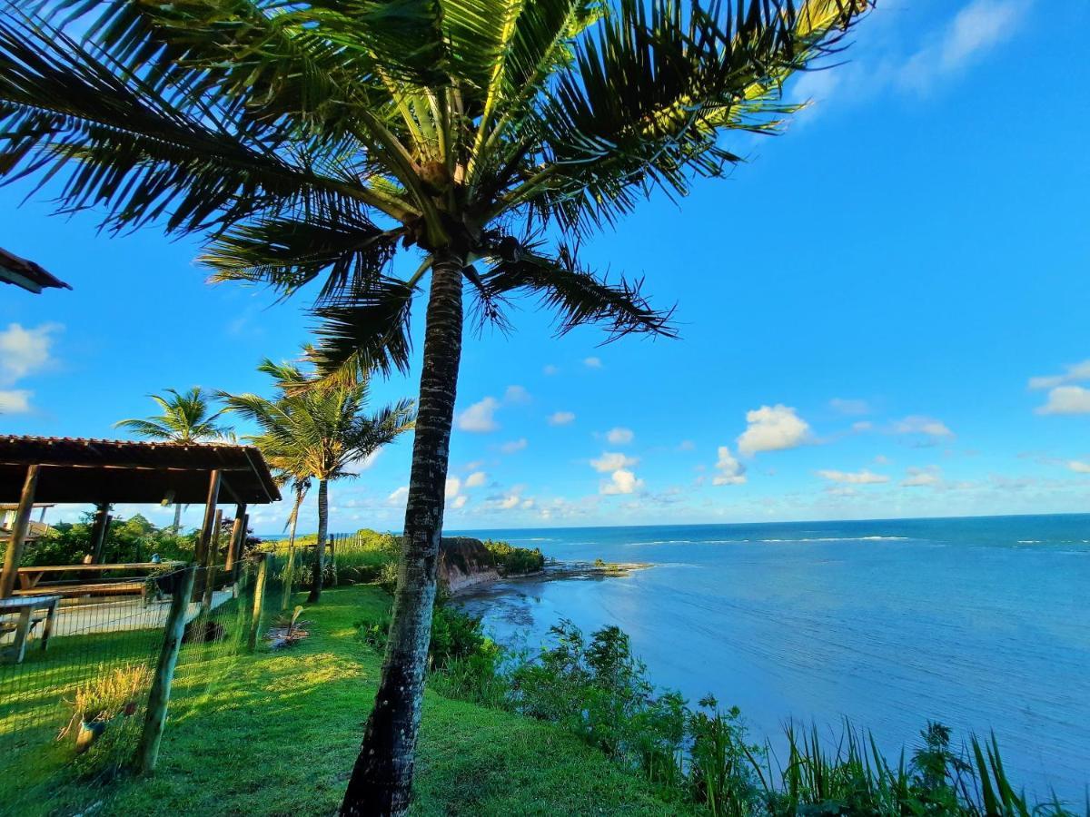 Paraiso Azul Com Vistas Maravilhosas Cumuruxatiba Buitenkant foto