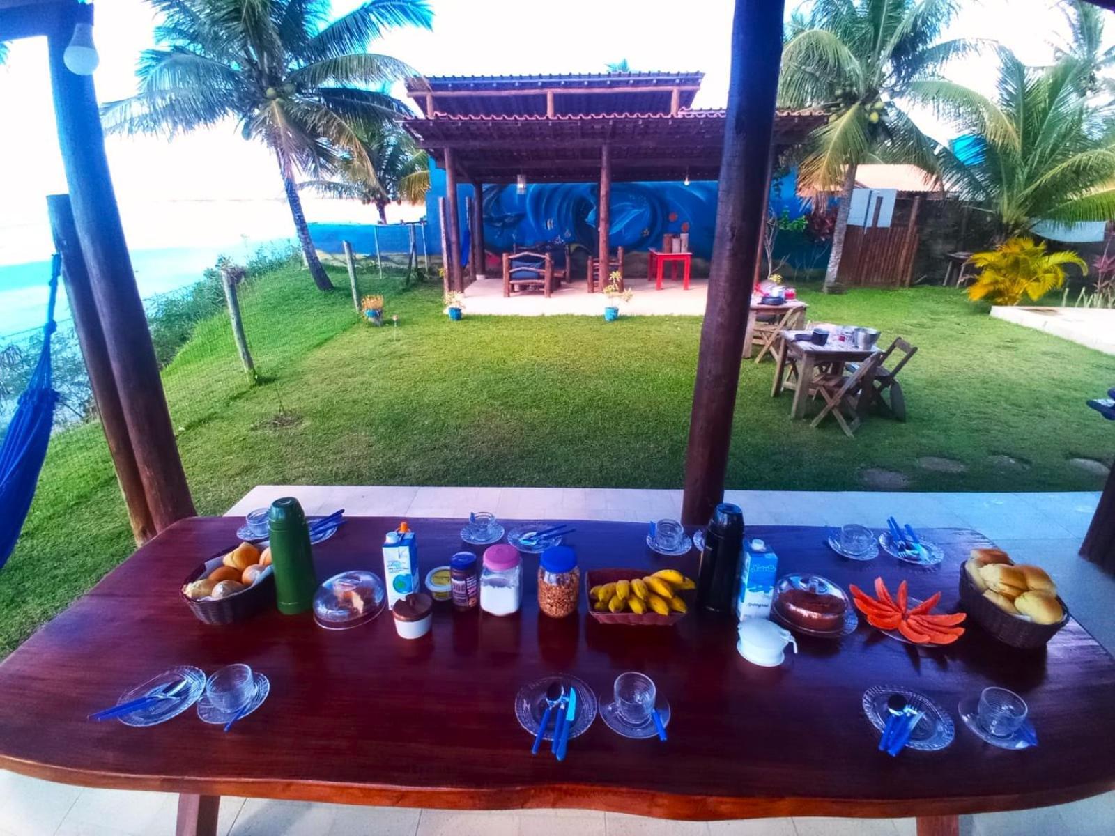 Paraiso Azul Com Vistas Maravilhosas Cumuruxatiba Buitenkant foto